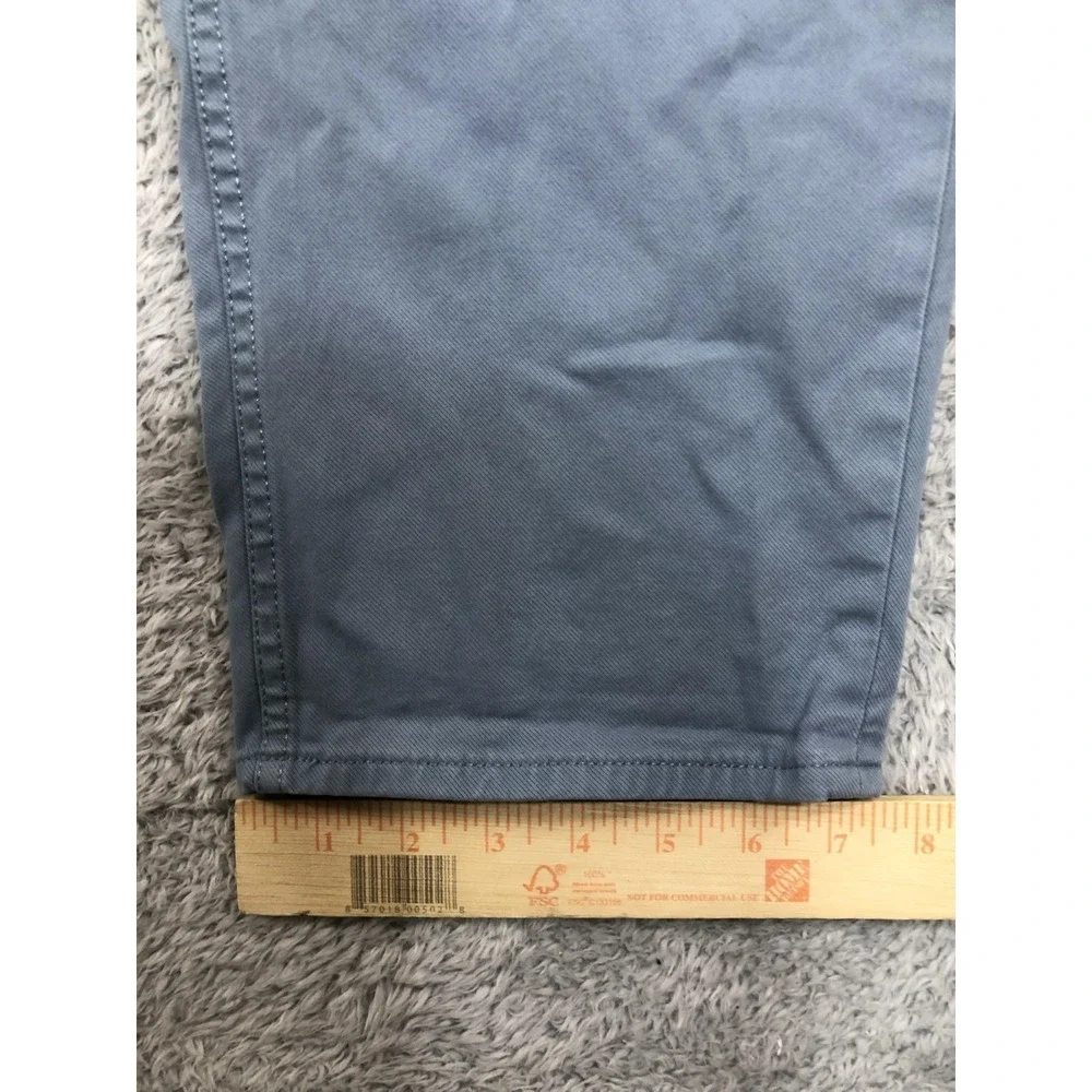 Banana Republic Jeans Mens 40x32 (Tag 40x34) Blue Traveler Athletic Tapered Fit